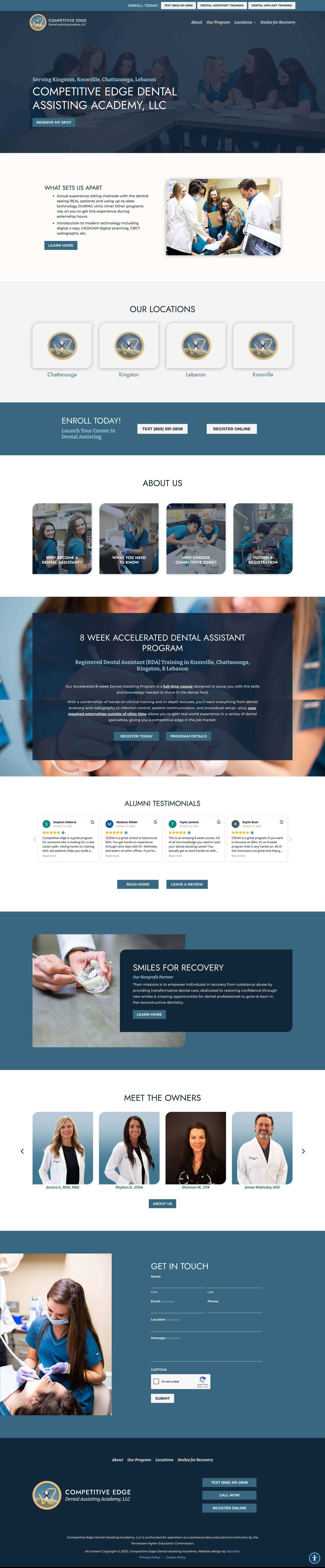 Competitive Edge Dental Assisting Academy